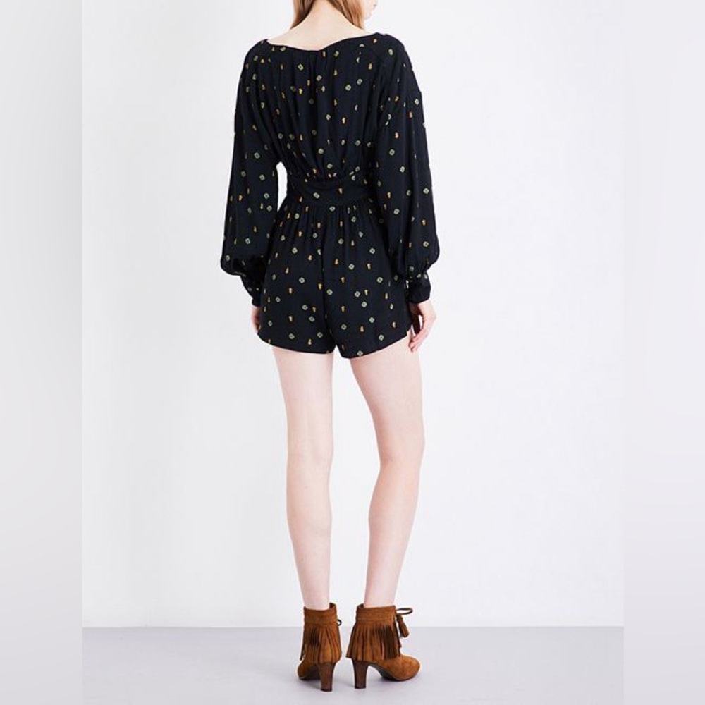 Free People Love Grows Geometric Playsuit - Picture 6 of 10